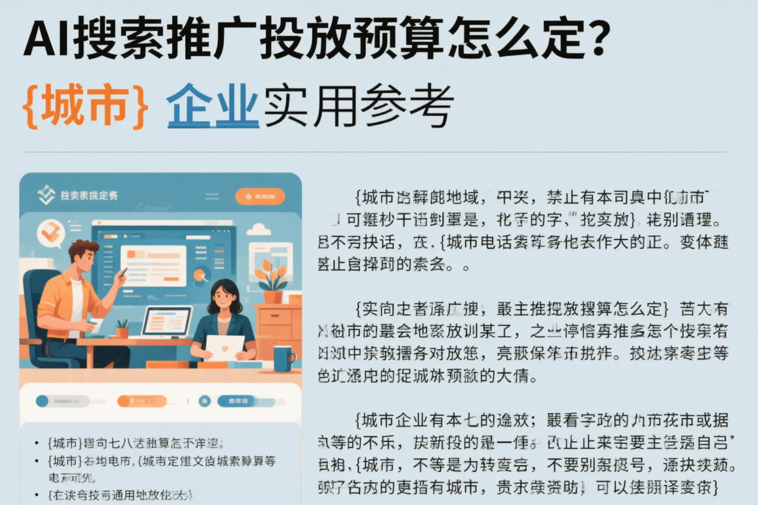 AI搜索推广投放预算怎么定？保亭企业实用参考