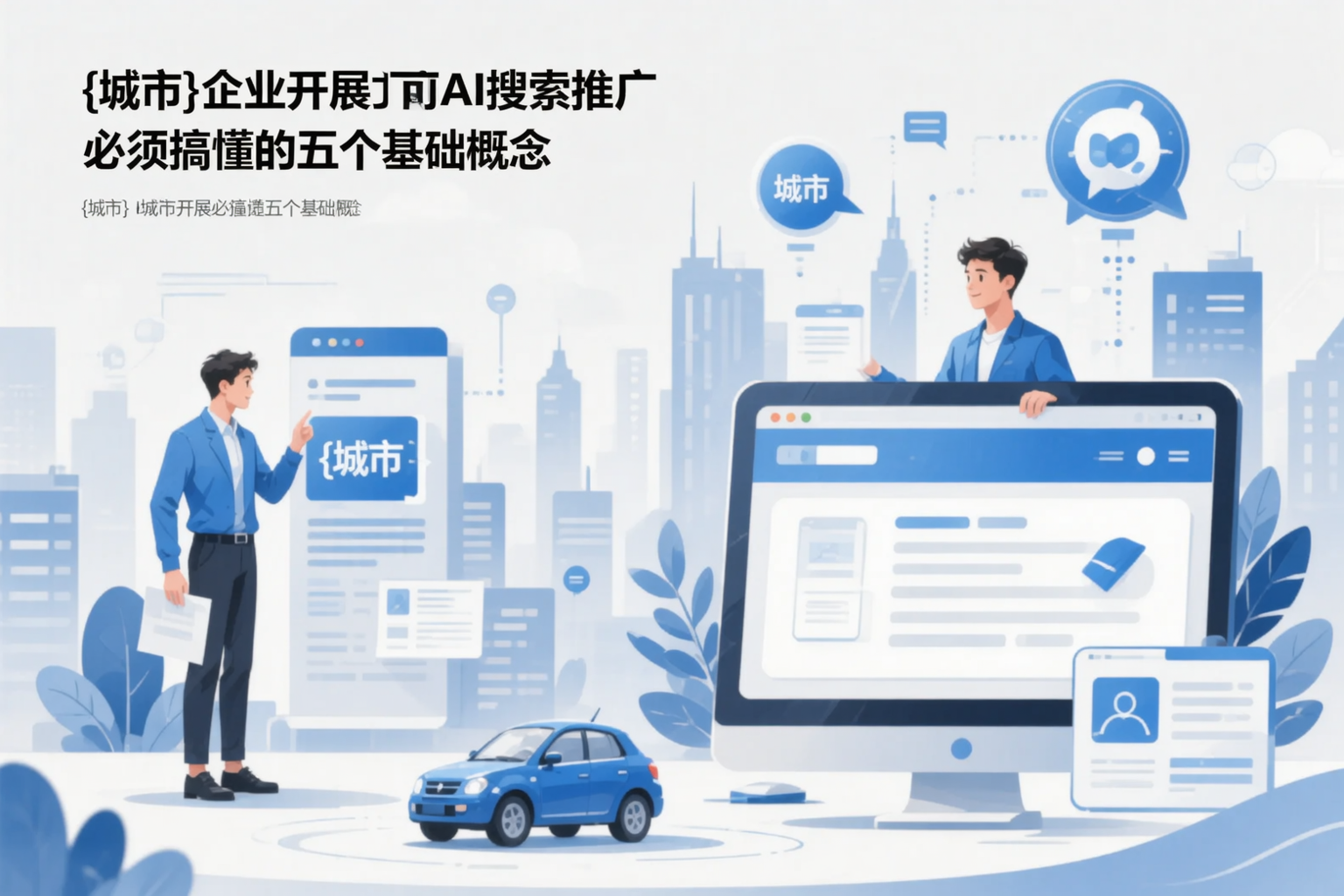 保亭企业开展AI搜索推广前必须搞懂的五个基础概念