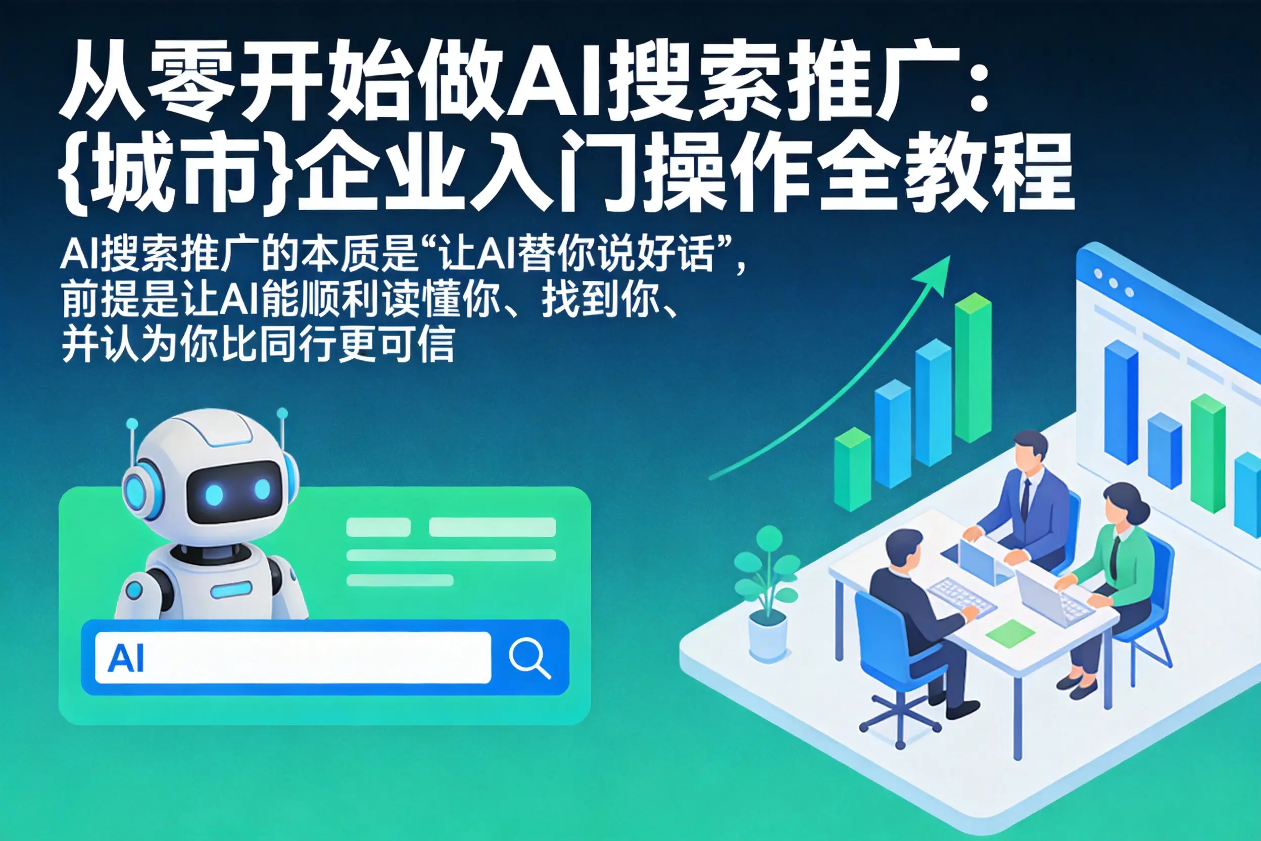 从零开始做AI搜索推广：保亭企业入门操作全教程