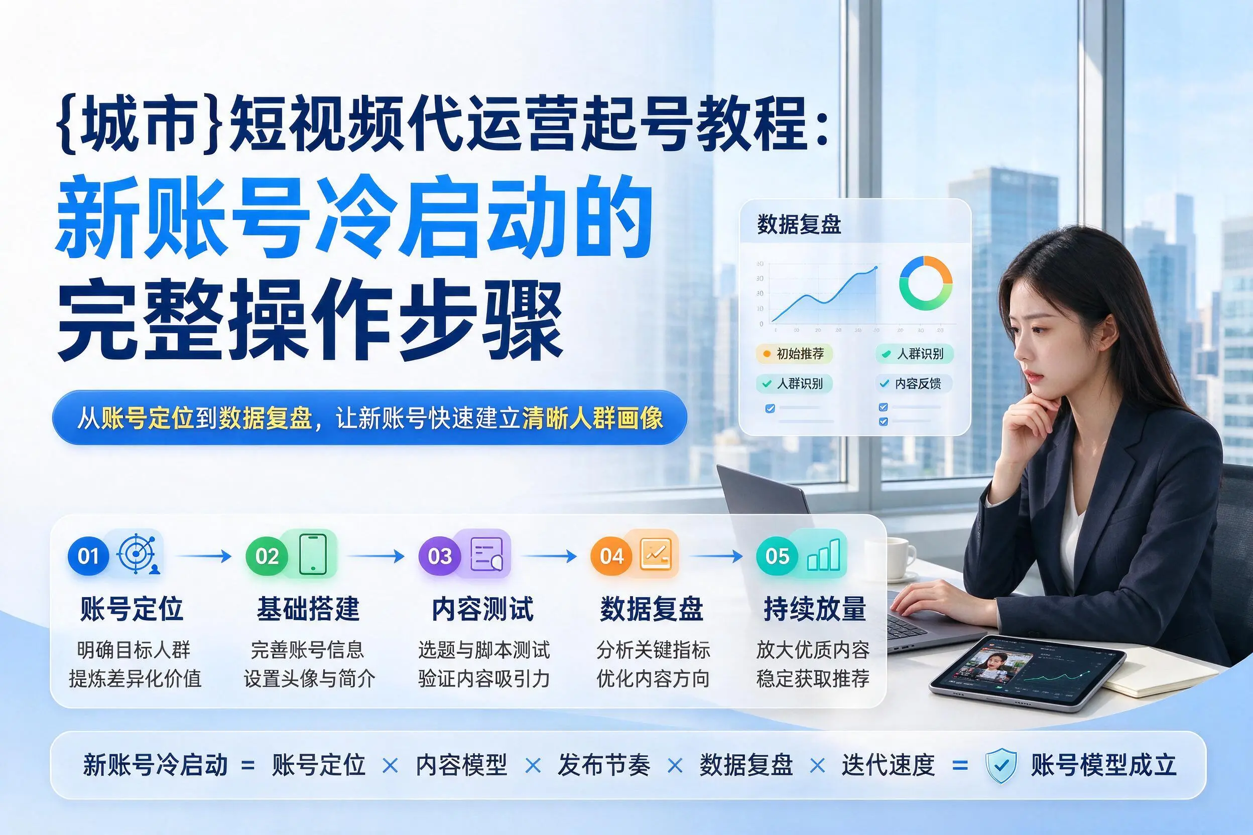 保亭短视频代运营起号教程：新账号冷启动的完整操作步骤