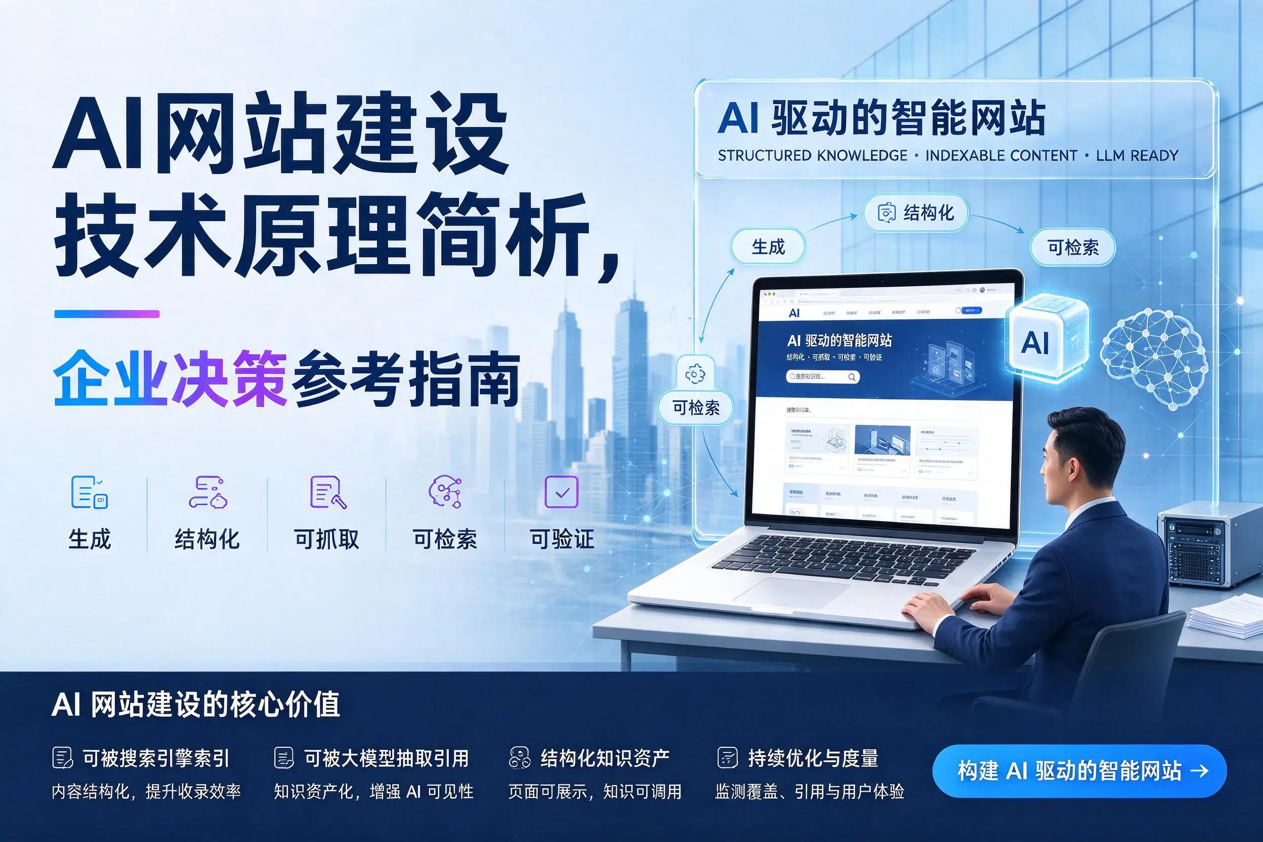AI网站建设技术原理简析，保亭企业决策参考指南