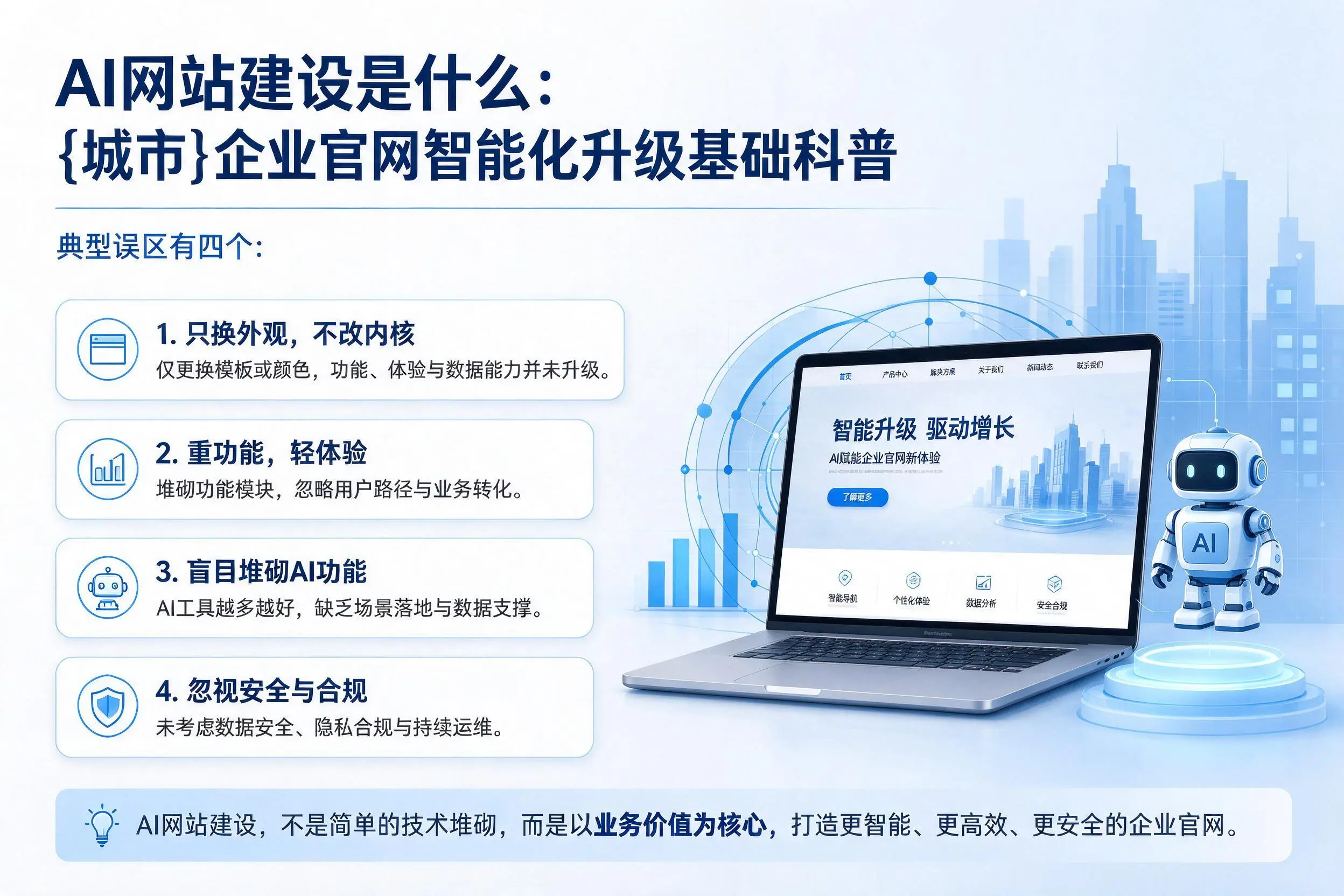 AI网站建设是什么：保亭企业官网智能化升级基础科普