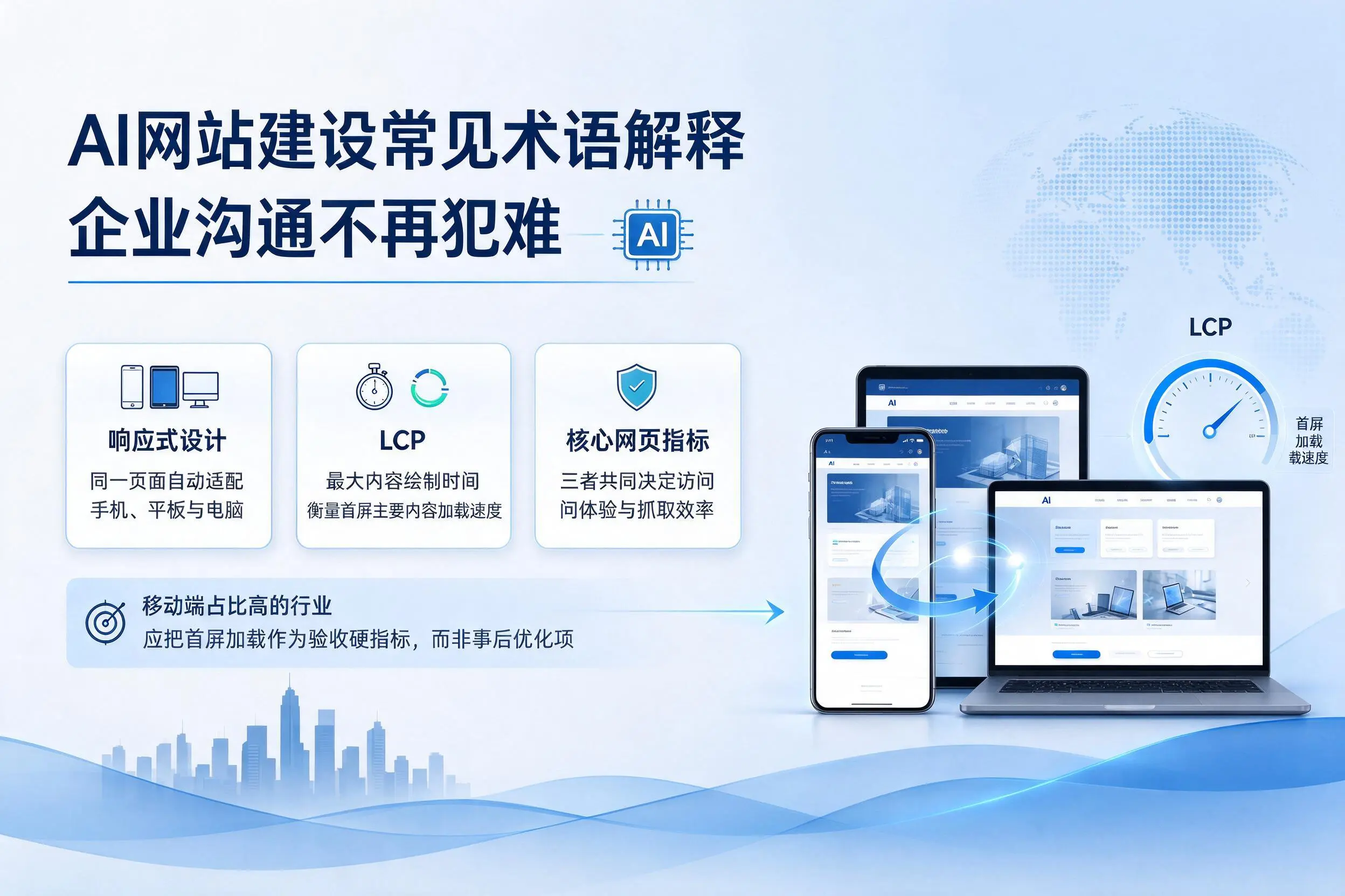 AI网站建设常见术语解释,保亭企业沟通不再犯难
