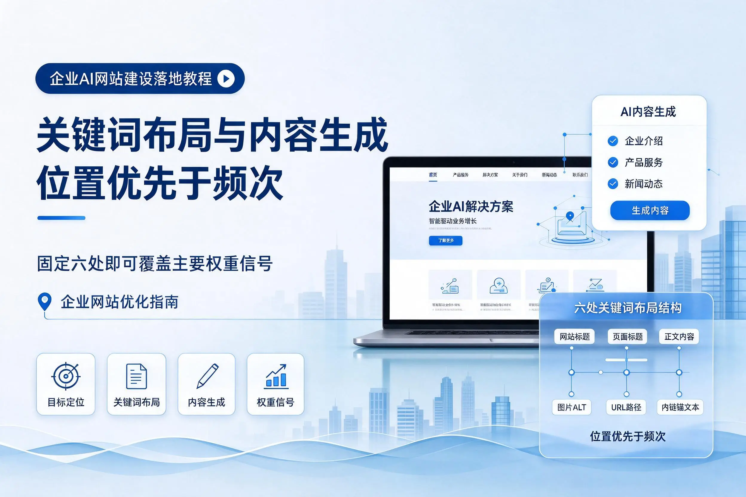 保亭企业AI网站建设落地教程:关键词布局与内容生成
